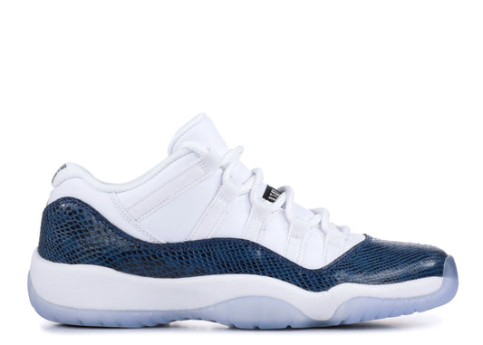 Jordan 11 Retro Low GS Navy Snakeskin 2019