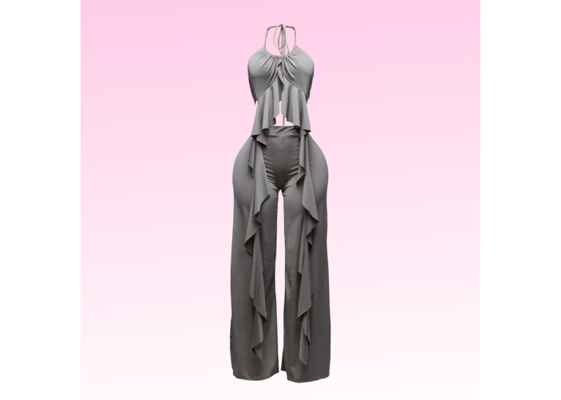 Pretty In Beige Pant Set