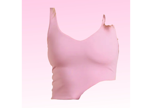 Soft Smoothing Fitted Tank - Pink