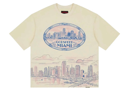 Godspeed Miami Skyline Tee