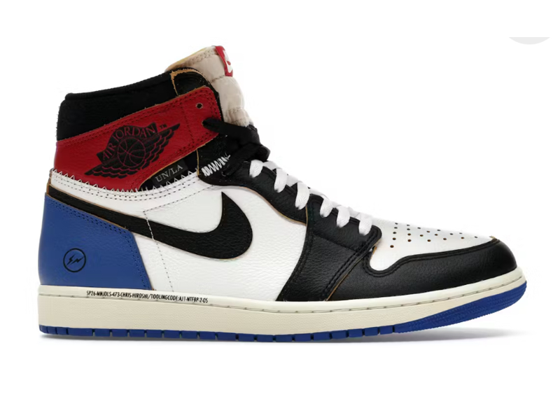 Fragment x Union LA x Air Jordan retro 1 Top 3
