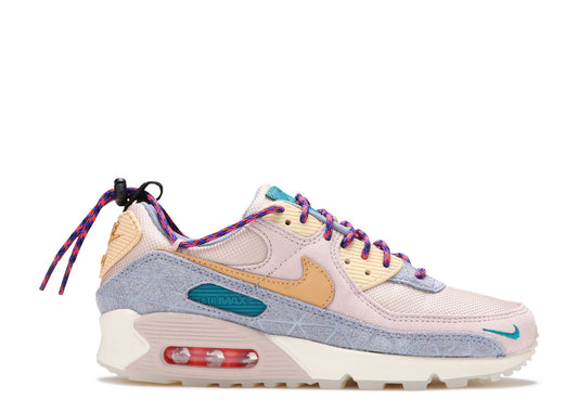 Wmns Air Max 90 SE Fossil Stone Ashen Slate