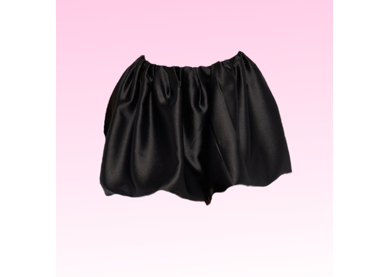 Blacked Out Bubble Skirt