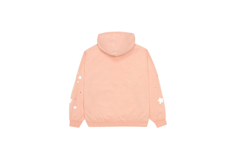 Sp5der Sp5 Peach Hoodie