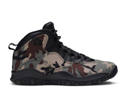 Air Jordan 10 Retro Woodland Camo