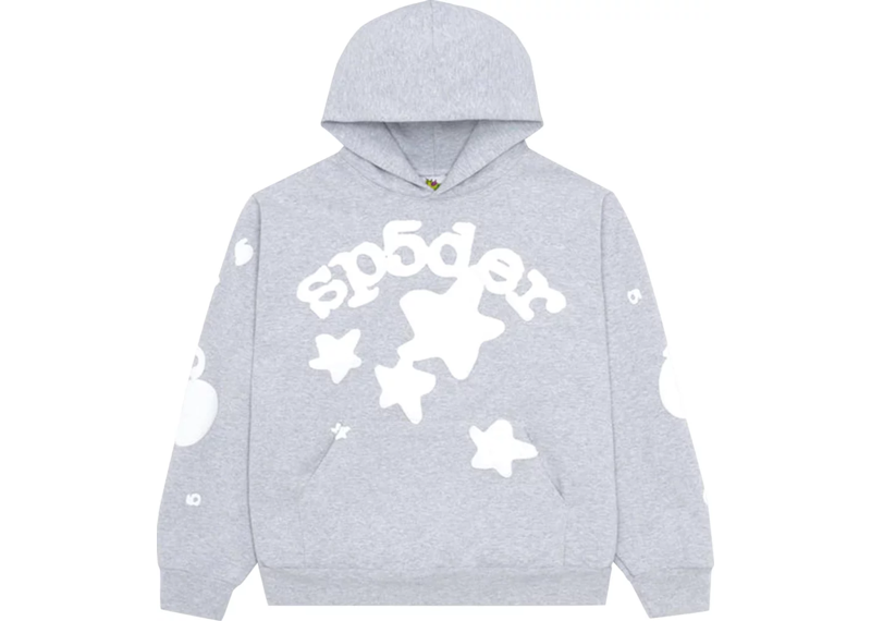 Sp5der Beluga Hoodie Grey
