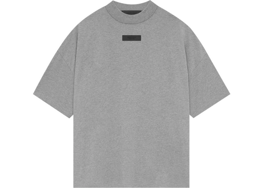 Fear of God Essentials Short-Sleeve Tee Dark Heather Oatmeal