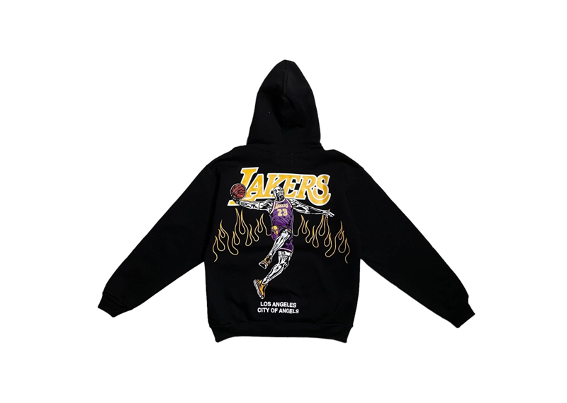 Warren Lotas Lakers Lebron Hoodie (Black)