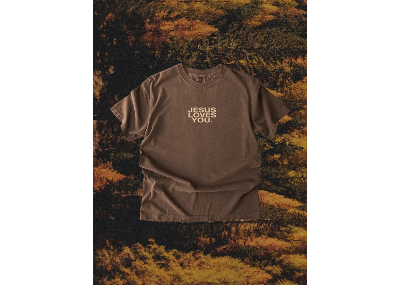 JLY Comfort Colors Logo Tee Espresso