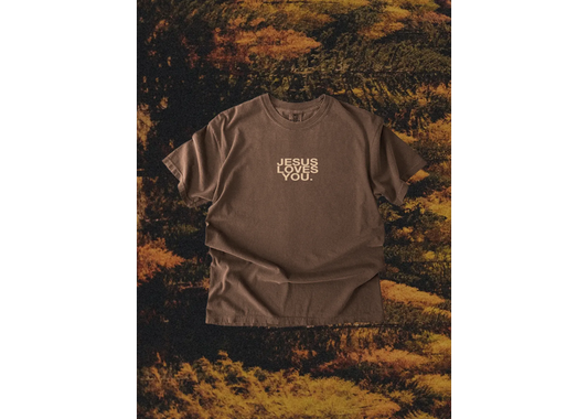 JLY Comfort Colors Logo Tee Espresso