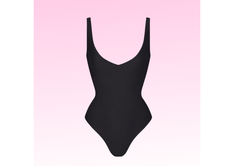 SKIMS body plunge bodysuit- ONYX