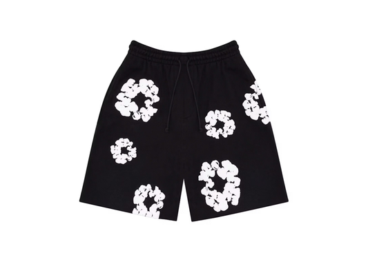 Denim Tears Cotton Wreath Sweatshorts “Black”
