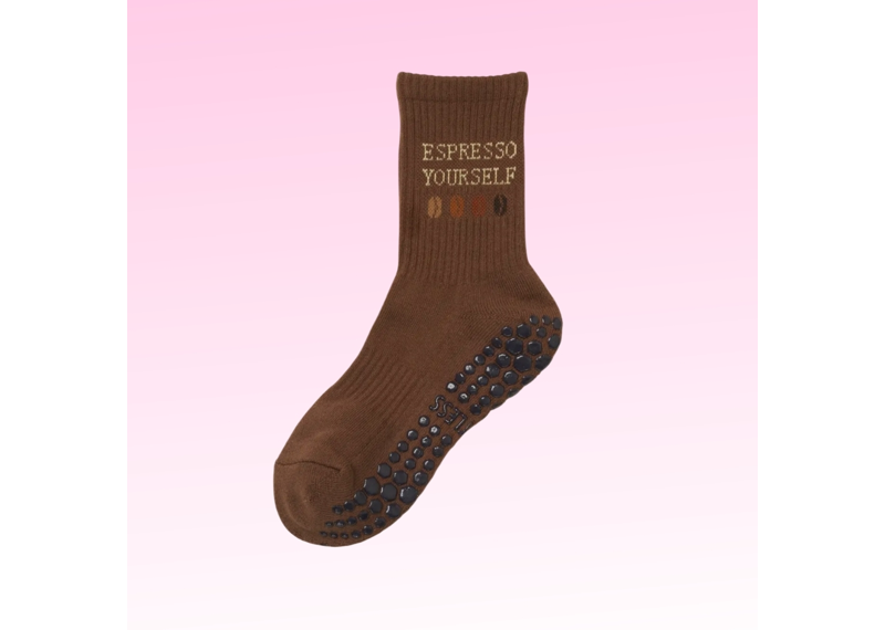 Coffee Lover Grip Socks