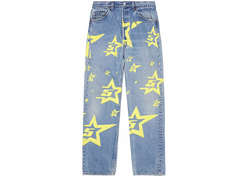 Sp5der Vintage 501 Indigo Denim
