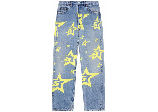 Sp5der Vintage 501 Indigo Denim
