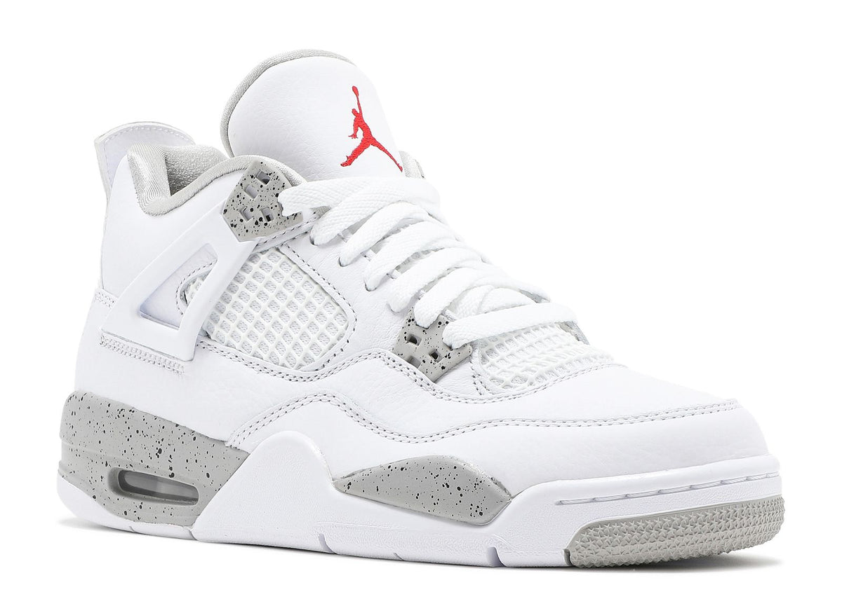 Air Jordan 4 Retro GS 'White Oreo'