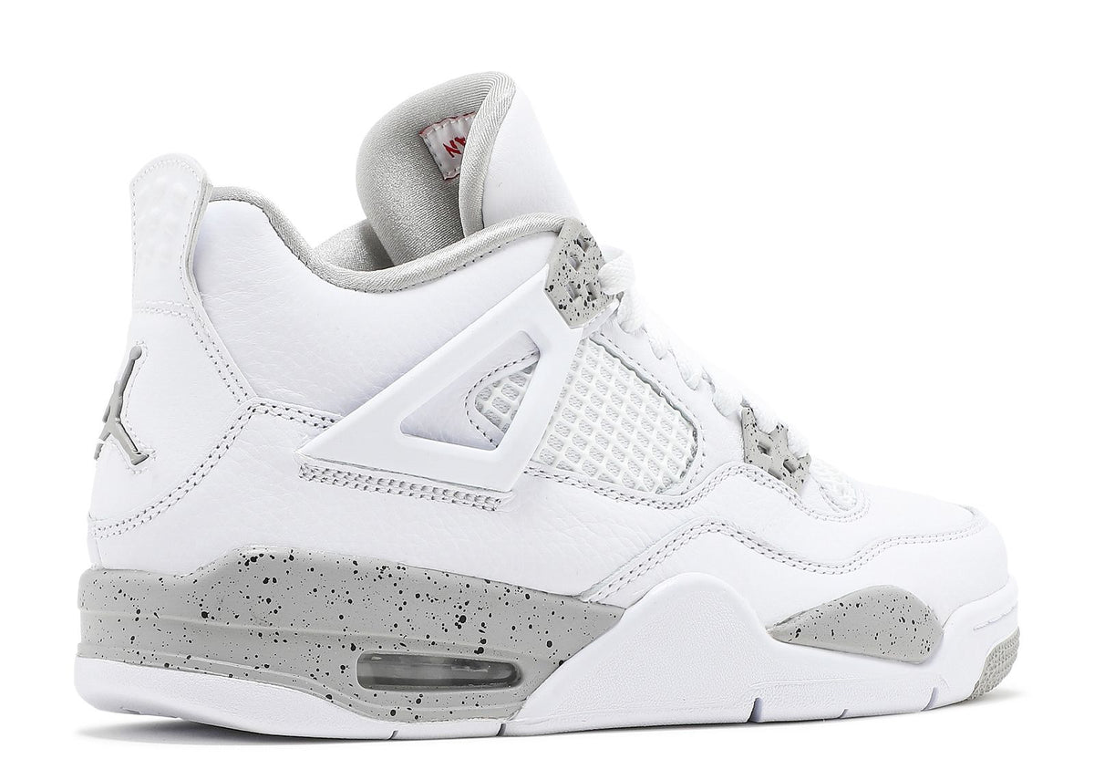 Air Jordan 4 Retro GS 'White Oreo'