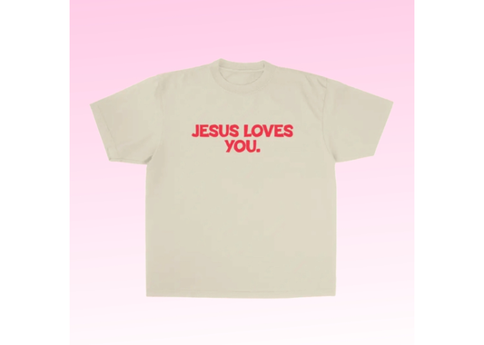 JLY Good News Tee - Sand