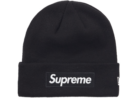 Supreme New Era Box Logo Beanie (FW21) Black