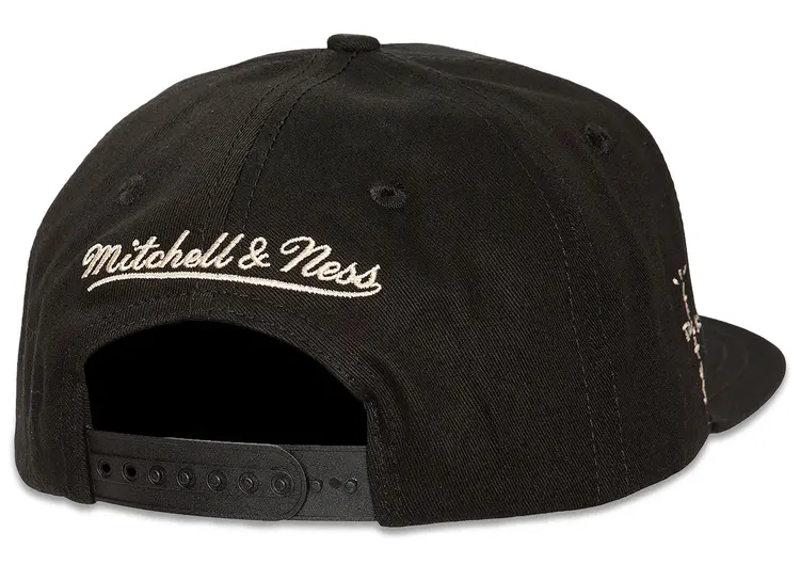 Travis Scott x Mitchell and Ness Miami Hurricanes Snapback Hat Black
