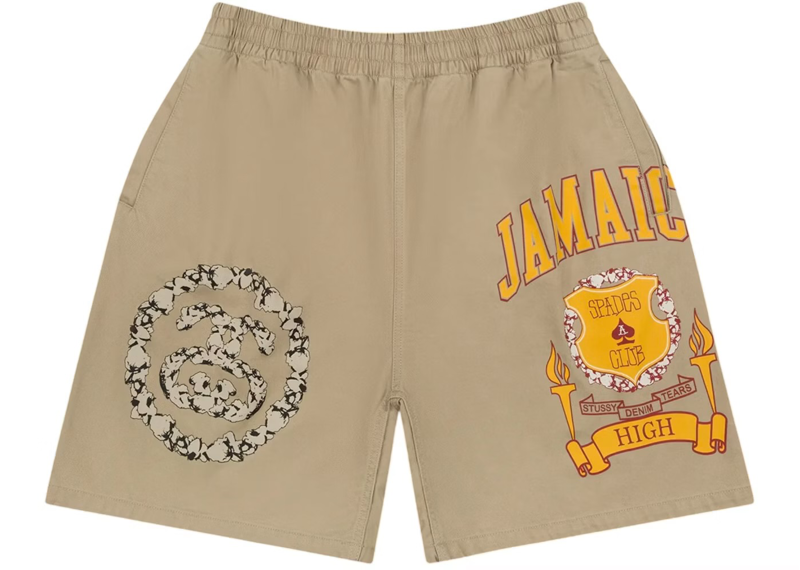 Denim Tears x Stussy Khaki Short