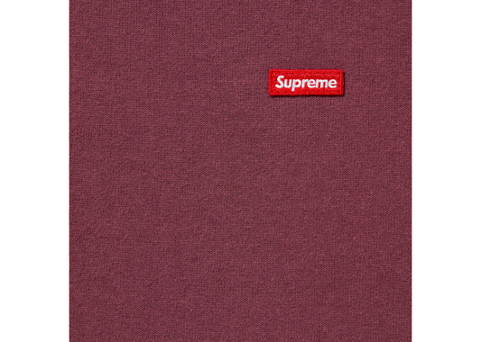 Supreme Small Box logo cargo sweatpants Burgundy