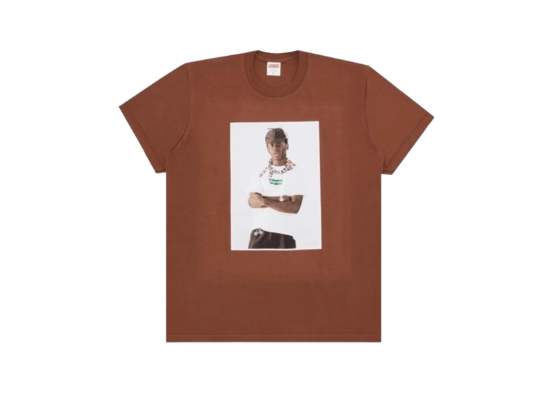 Supreme x Tyler the Creator Tee Brown