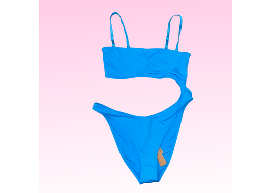 SKIMS Swim Monokini - TURQUOISE