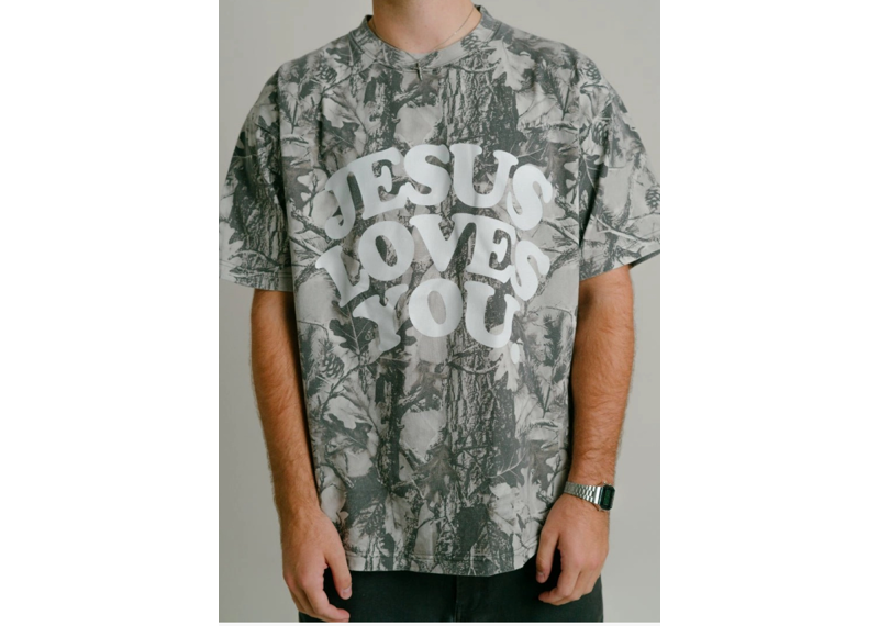 JLY Heavy Weight Midnight Oak Camo Tee