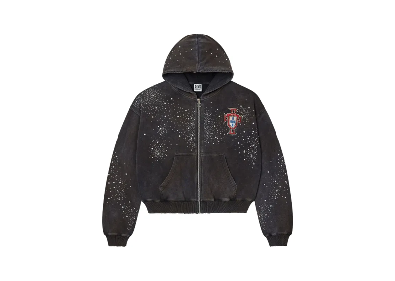 Vale Forever Pluto Custered Zip Up Black