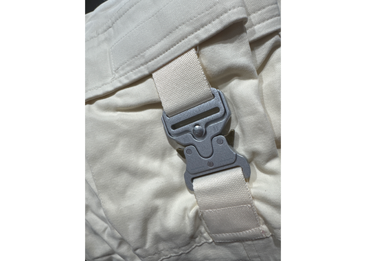 Wide Leg 6 Pocket Light Khaki Pant