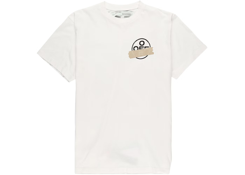 Off-White Tape Arrows Over Tee White