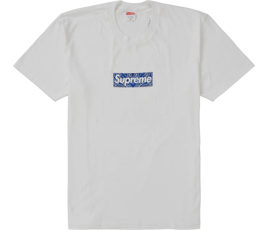 Supreme Bandana Box Logo Tee White