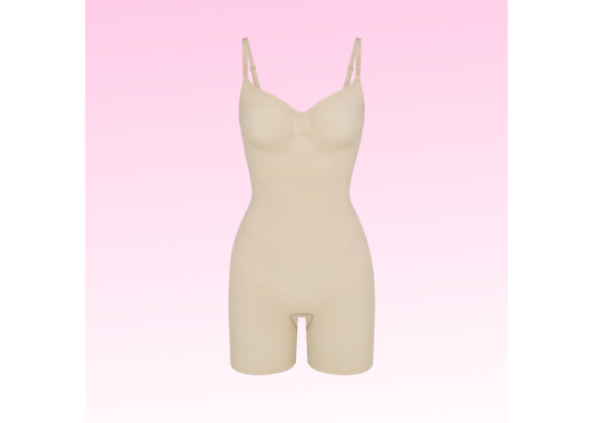 SKIMS Seamless Sculpt Mid Thigh- SAND