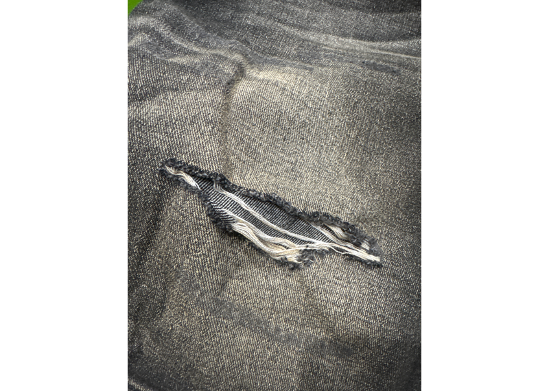 Denim Shorts Black Washed