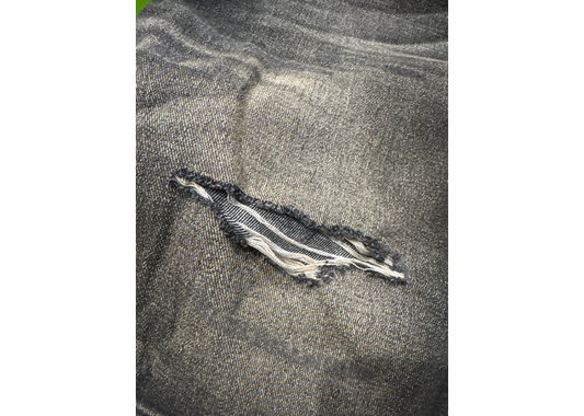 Denim Shorts Black Washed