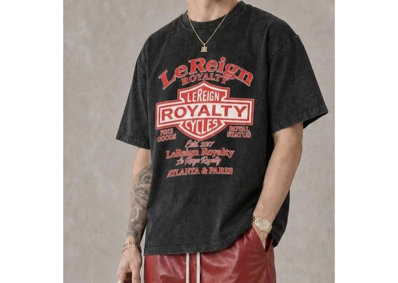 LeReign Chopper City Tee “Black/Red”