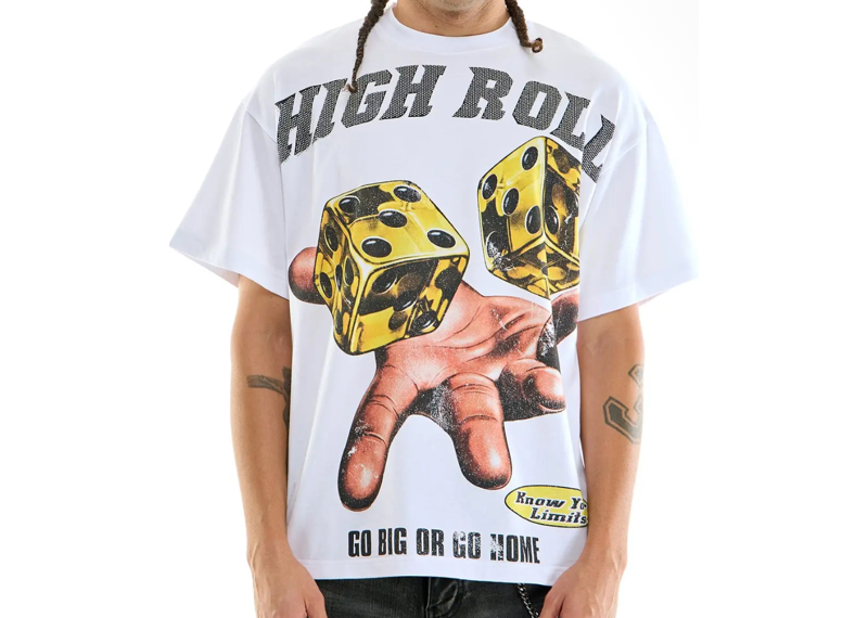 High Roll Tee “White”