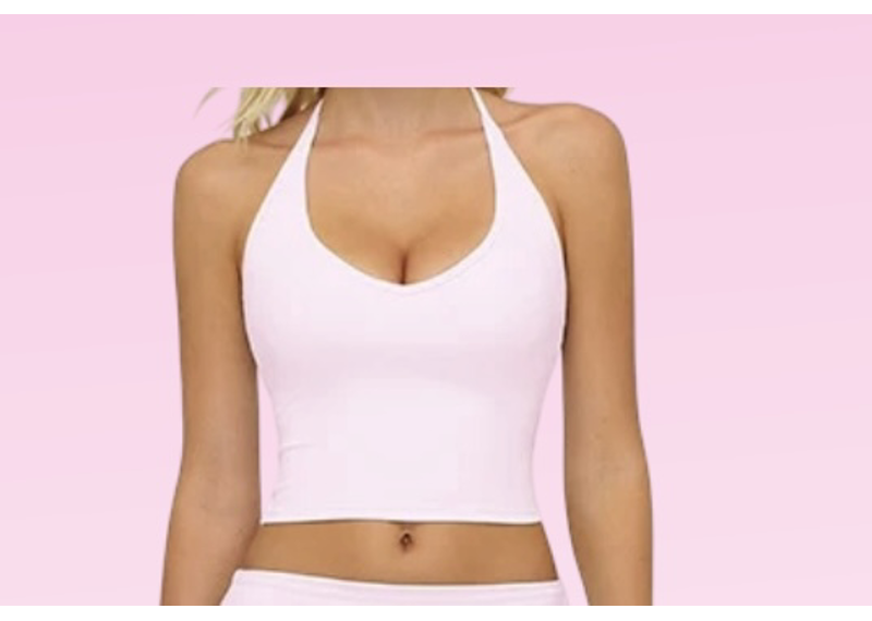 The Everyday Halter - Baby Pink