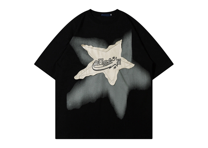 All Star Patch Tee “Black”