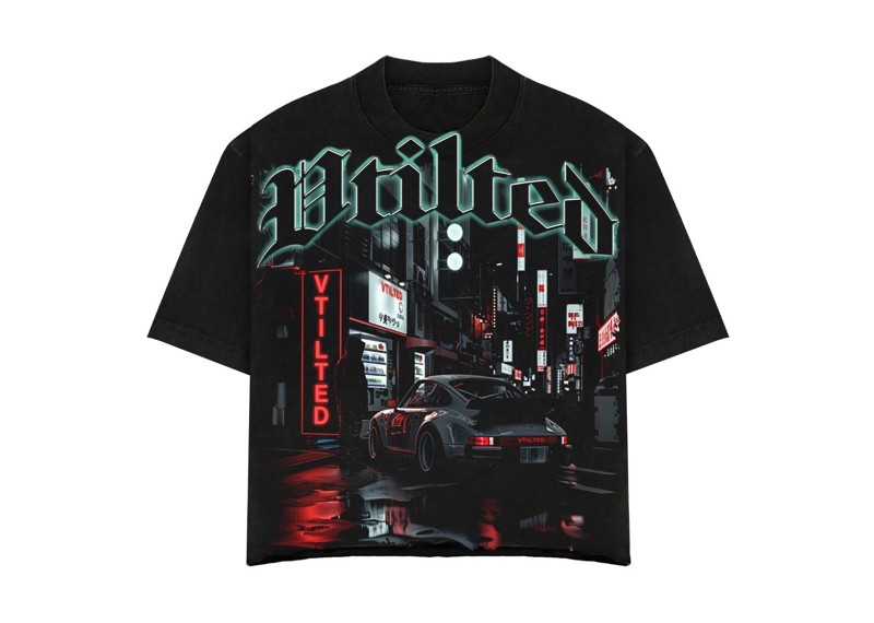 V Tilted China Town Tee