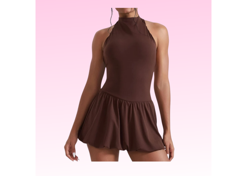The Tennis Dress - Brown