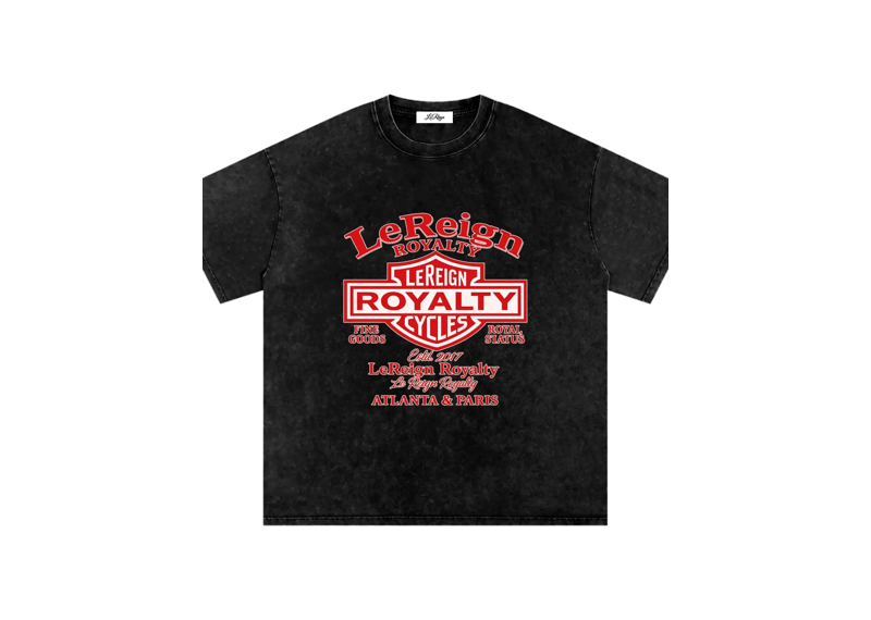 LeReign Chopper City Tee “Black/Red”