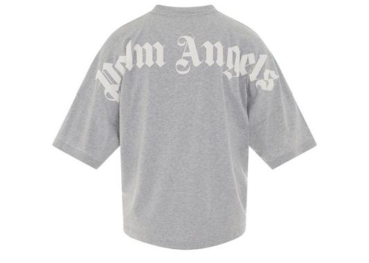 Palm Angels Mock Neck Logo Tee