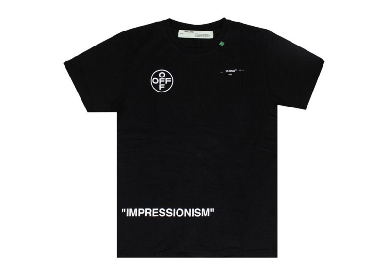 Off-White Stencil Arrow Oversized T-Shirt Black
