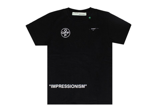 Off-White Stencil Arrow Oversized T-Shirt Black