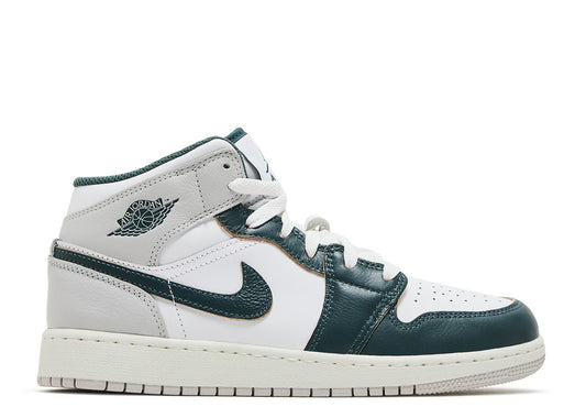 Air Jordan 1 Mid SE GS Oxidized Green