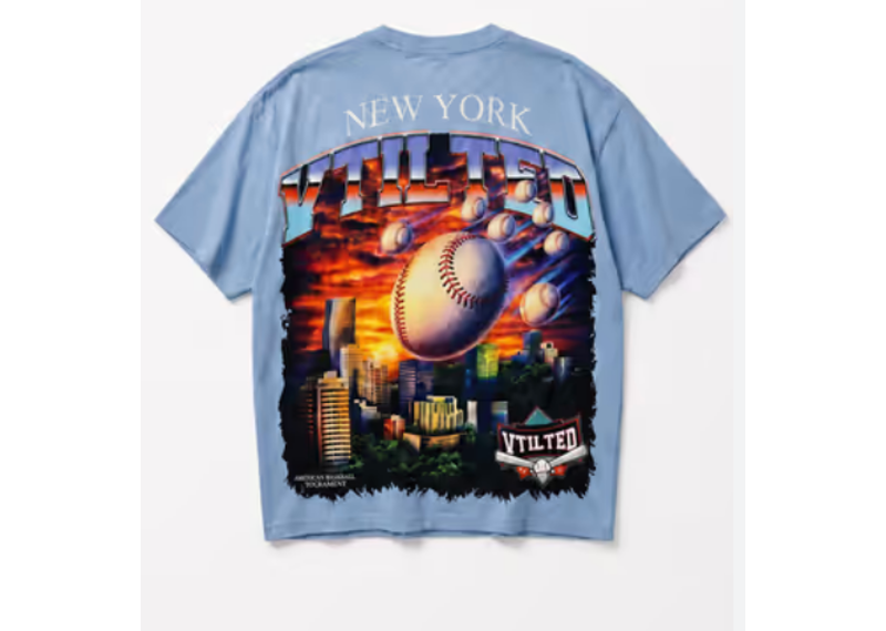 V Tilted Homerun Tee