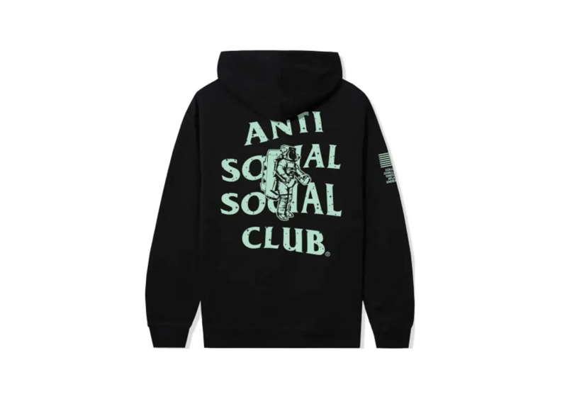 NASA x Anti Social Social Club Nebula Glow in the Dark Hoodie