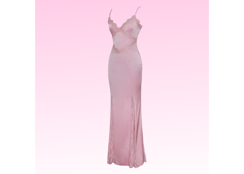 Valentine Fine Lace Maxi Dress